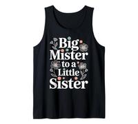 Big Mister To A Little Sister Orgulloso Hermano Bond - Camiseta sin Mangas