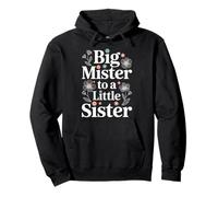 Big Mister To A Little Sister Orgulloso Hermano Bond - Sudadera con Capucha