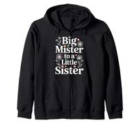 Big Mister To A Little Sister Orgulloso Hermano Bond - Sudadera con Capucha