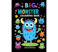 Big monster colouring book