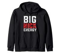 Big Nick Energy Christmas Funny Santa Matching Family Sudadera con Capucha