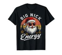 Big Nick Energy Divertido Papá Noel Camiseta gráfica económica