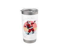 Big Nick Energy Divertido Papá Noel Vaso térmico de acero inoxidable de doble pared