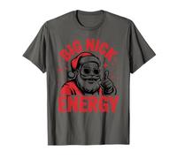 Big Nick Energy Fun Navidad Santa Navidad Camiseta