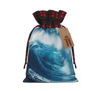 Big Ocean Wave HD - Bolsa de cordón resistente de 8.3 x 11.8 pulgadas, bolsa de regalo moderna y práctica para necesidades diarias, 1 unidad