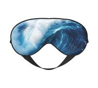 Big Ocean Wave - Máscara de ojos versátil con impresión HD de cobertura completa, ligera, transpirable, para viajes y acampadas