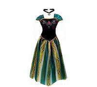 Big-On-Sale Disfraz de princesa para mujer adulta, vestido de coronación para cosplay, Verde, XL