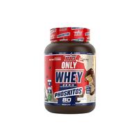 BIG Only Whey Zero Sabor Phoskitos - Proteína Concentrada de Suero de Leche con Topping de Chocolate con Leche, Fácil Digestión, Sin Lactosa, Alta en Proteínas 1 Kg