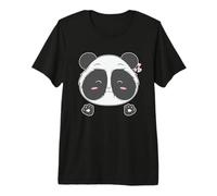 Big Panda Lady está Enamorada Camiseta Premium