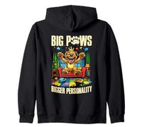 BIG PAWS, BIGGER PERSONALITY Sudadera con Capucha