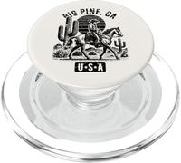 Big Pine California USA Cowboy Horse Diseño de Estilo Vintage PopSockets PopGrip para MagSafe