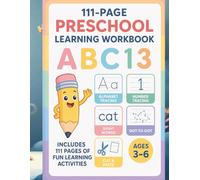 Big Preschool Learning Workbook: Alphabet Tracing, Number Tracing, Sight Words, Dot-to-Dot, and Cut & Paste Activities
