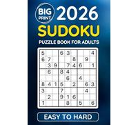 Big Print Sudoku Puzzle Book for Adults: Easy to Hard Sudoku Puzzles with Full Solutions