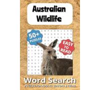 Big Print Word Search - Australian Wildlife Adventures: Challenging & Fun Word Finds | 50+ Large Print Puzzles for Adults & Seniors | Great for Relaxation & Brain Training