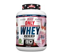 BIG - Proteinas Whey para Masa Muscular - Whey Protein Isolate - Proteína en Polvo Materia Prima Premium Sin Grumos, Baja en Lactosa, Sin Azúcar Añadido (2Kg, Strawberry Milkshake)