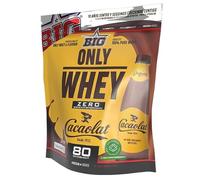 BIG - Proteinas Whey - Proteina en Polvo para Desarrollo de Masa Muscular y Recuperación - Materia Prima Premium - Whey Protein Sin Lactosa, Sin Azúcar, Sin Grumos (250g, Cacaolat)