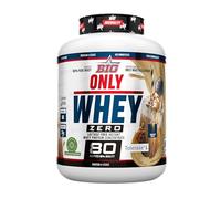 BIG - Proteinas Whey - Proteina en Polvo para Desarrollo de Masa Muscular y Recuperación - Materia Prima Premium - Whey Protein Sin Lactosa, Sin Azúcar, Sin Grumos (2Kg, Capuccino & Vanilla)