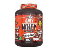 BIG - Proteinas Whey - Proteina en Polvo para Desarrollo de Masa Muscular y Recuperación - Materia Prima Premium - Whey Protein Sin Lactosa, Sin Azúcar, Sin Grumos (2Kg, Conguitos)