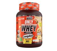 BIG - Proteinas Whey - Proteina en Polvo para Desarrollo de Masa Muscular y Recuperación - Materia Prima Premium - Whey Protein Sin Lactosa, Sin Azúcar, Sin Grumos (1Kg, Conguitos Galleta)