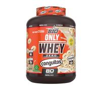 BIG - Proteinas Whey - Proteina en Polvo para Desarrollo de Masa Muscular y Recuperación - Materia Prima Premium - Whey Protein Sin Lactosa, Sin Azúcar, Sin Grumos (2Kg, Conguitos White)