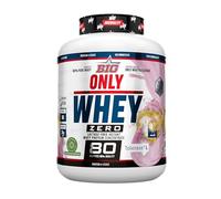 BIG - Proteinas Whey - Proteina en Polvo para Desarrollo de Masa Muscular y Recuperación - Materia Prima Premium - Whey Protein Sin Lactosa, Sin Azúcar, Sin Grumos (2Kg, Pink Cake)