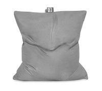 HAPPERS Puff Gigante Big Puff XXL Naylim Mate Gris Claro para Exterior con Relleno Incluido