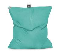 HAPPERS Puff Gigante Big Puff XXL Naylim Mate Turquesa para Exterior con Relleno Incluido