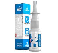 BIG - REAL CNS Cafeina Líquida - 50mg de Cafeína Anhidra en Spray Sublingual - Suplemento Pre Workout Rápida Absorción - Estimulante Pre Entreno Cafeína - 90 Dosis Vegano