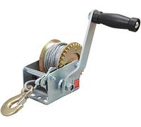 BIG RED ATRT1061CR Torin - Cabrestante Manual de manivela de 272.2 kg de Capacidad con Cable de Acero de 26.3 pies