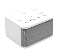 Big Red Rooster Noise Machine - Máquina de sonido para dormir y relajarse - 6 sonidos naturales y relajantes - Plug In o alimentado por batería - Portátil sueño Terapia de sonido para el hogar