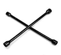 BIG RED TRX31101-14FR Torin Professional - Llave cruzada universal de 4 vías de 14 pulgadas (11/16 pulgadas, 3/4 pulgadas, 13/16 pulgadas, 7/8 pulgadas) para cambio de neumáticos y mantenimiento