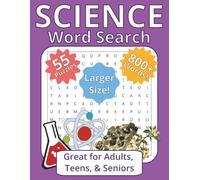 Big Science Word Search: Science Themes Words Search Puzzles for Fun and Relaxation! Large Print!