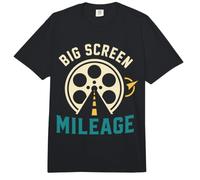 Big Screen Mileage Film Projection Travel Humor Comfort Colors Adult Heavyweight T-Shirt