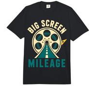 Big Screen Mileage Film Projection Travel Humor Comfort Colors Adult Heavyweight T-Shirt