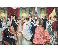 Big Series,in The Ball (2) kits de punto de cruz, algodón egipcio, 14 unidades, 64 x 82 cm, 300 x 400 puntadas, kits de punto de cruz