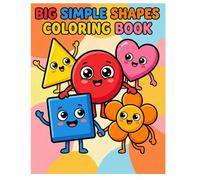 Big Simple Shapes Colouring Book