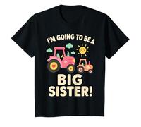 Big Sister 2026 Tractor Farm Anuncio de Embarazo Hermana Camiseta
