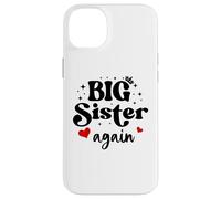 Big Sister Again Announcement Sign 2025 Sister to Be 2026 Carcasa para iPhone 14 Plus