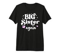 Big Sister Again Announcement Sign Sister to Be 2026 Big Sis Camiseta Premium
