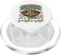 Big Sisters Fight Too Autism Concientización Puzzle Labios PopSockets PopGrip para MagSafe