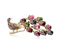 Big Size Rhinestone of Wedding Bridal Bijoux Women's Pin Brooch Fashion Scarf Pins Hats Accessory Made in China