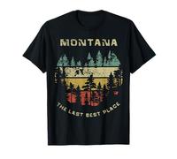 Big Sky Country Montana Treasure State El último Mejor Lugar Camiseta