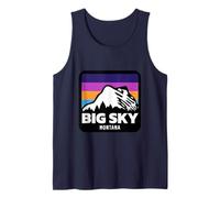 Big Sky Montana Esquí Snowboard Esquí Familiar Camiseta sin Mangas