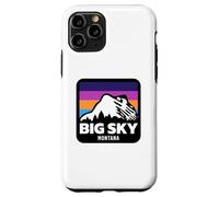 Big Sky Montana Esquí Snowboard Esquí Familiar Carcasa para iPhone 11 Pro