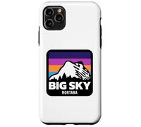 Big Sky Montana Esquí Snowboard Esquí Familiar Carcasa para iPhone 11 Pro MAX