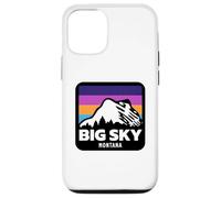 Big Sky Montana Esquí Snowboard Esquí Familiar Carcasa para iPhone 12/12 Pro