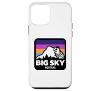Big Sky Montana Esquí Snowboard Esquí Familiar Carcasa para iPhone 12 Mini