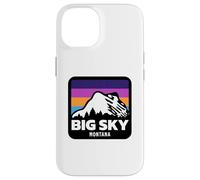 Big Sky Montana Esquí Snowboard Esquí Familiar Carcasa para iPhone 14