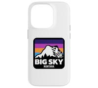 Big Sky Montana Esquí Snowboard Esquí Familiar Carcasa para iPhone 14 Pro