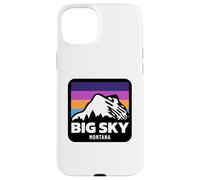 Big Sky Montana Esquí Snowboard Esquí Familiar Carcasa para iPhone 15 Plus
